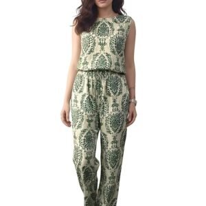 Leriya Fashion Co-ord Set for Women Stylish | Korean Summer Cord Set for Women | Jumpsuit for Western Party Suit | Formal Office Wear & Casual Look | Summer Travel Co Ord Set Beach & Holiday Look